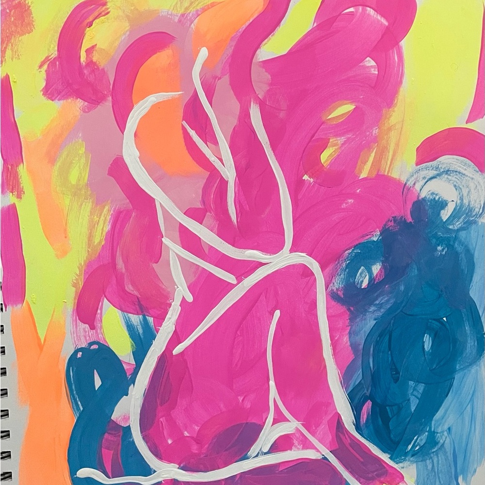 Vibrant Abstract Art Canvas